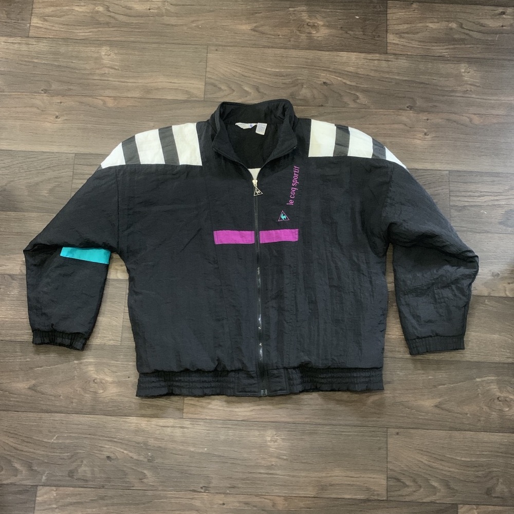 Vintage 90s zip up puffer jacket
